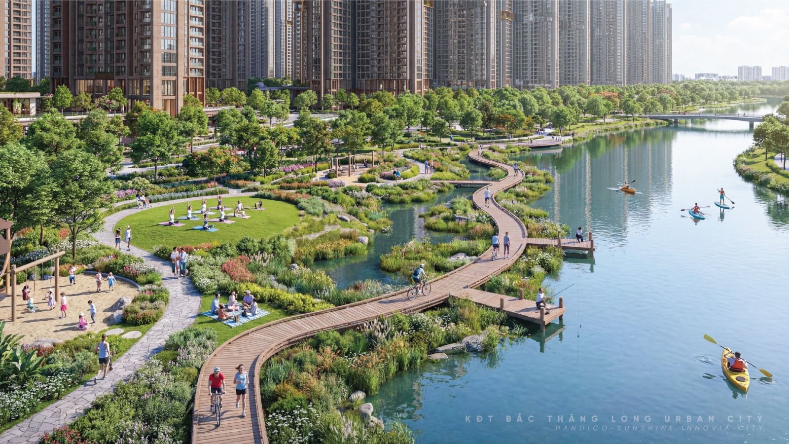 Thiết kế Biệt thự đơn lập Bắc Thăng Long Urban City