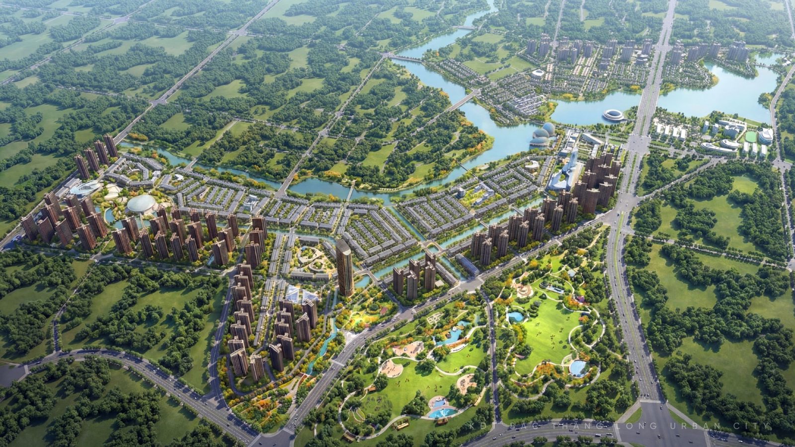 Một đại đô thị được đọc từ cấu trúc sống