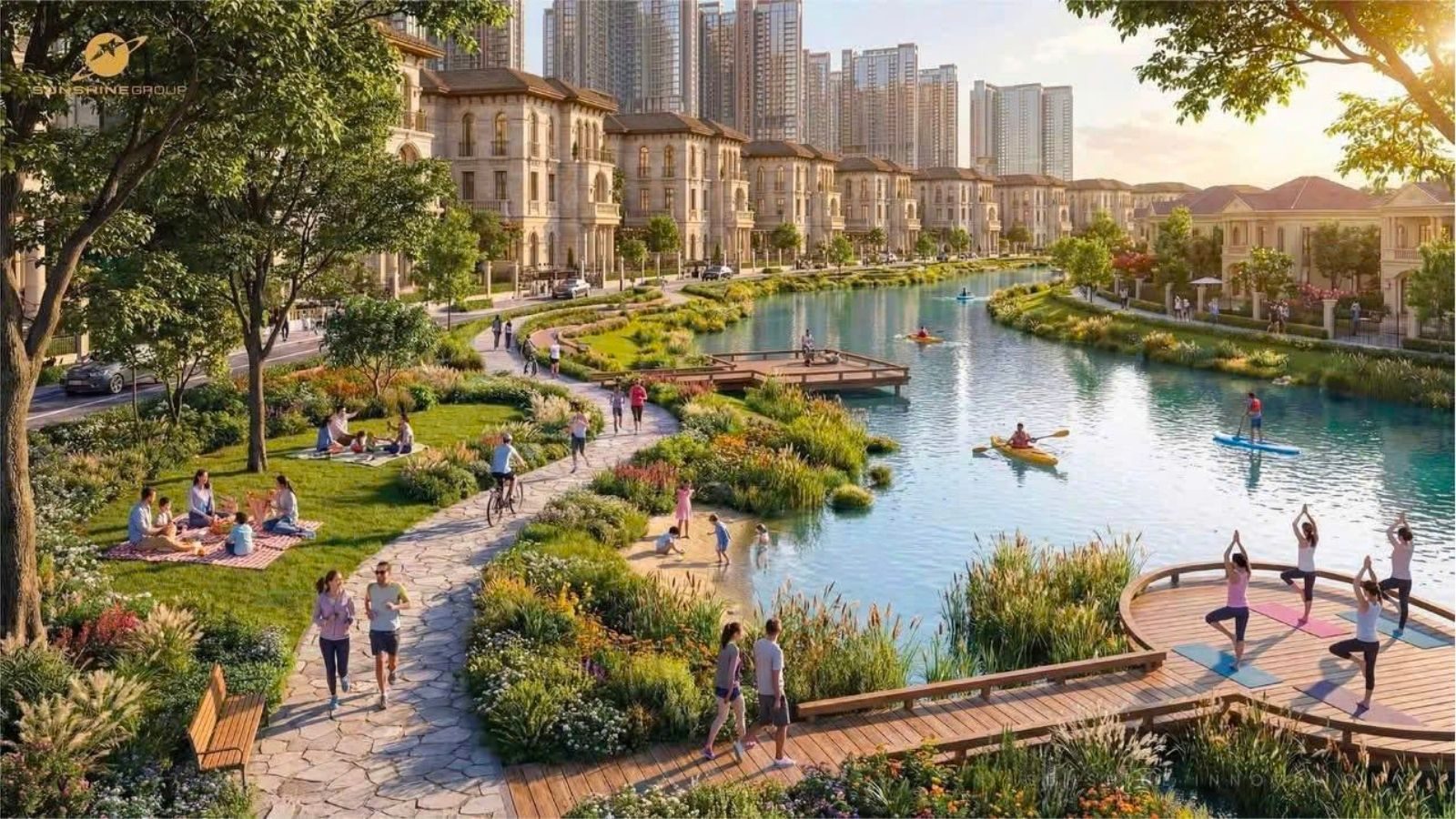 Một mạng lưới được tổ chức để di chuyển trở nên tự nhiên